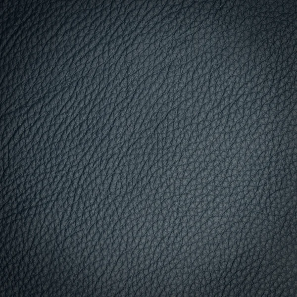 Blue leather macro shot — Stock Photo, Image