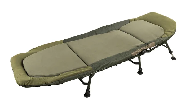 Camp bed — Stock Photo, Image