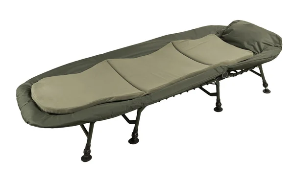 Camp bed — Stock Photo, Image