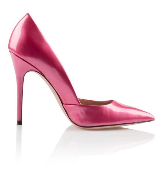 Scarpe da donna rosa alla moda — Foto Stock