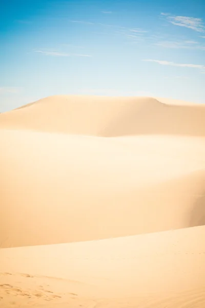 Beyaz kum tepeleri — Stok fotoğraf