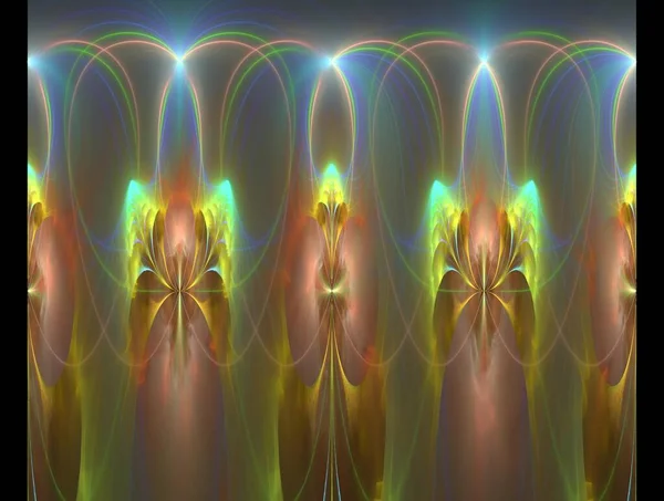 Imaginatory fractal abstracte achtergrond Afbeelding — Stockfoto