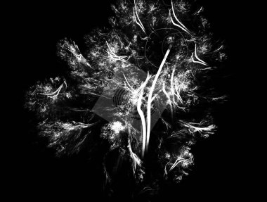 Hayali fraktal arkaplan resmi