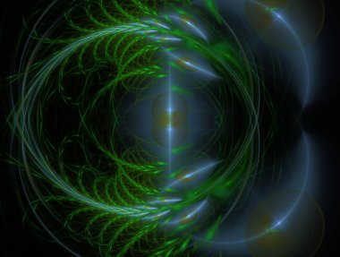 Hayali fraktal arkaplan resmi