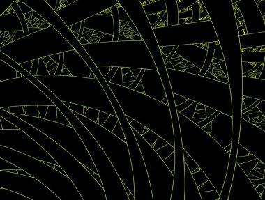 Hayali fraktal arkaplan resmi