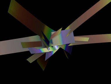 Hayali fraktal arkaplan resmi