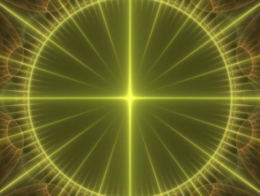 Hayali fraktal arkaplan resmi