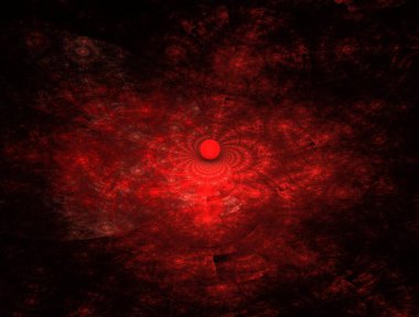 Hayali fraktal arkaplan resmi