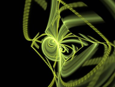 Hayali fraktal arkaplan resmi