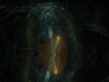 Hayali fraktal arkaplan resmi