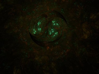 Hayali fraktal arkaplan resmi