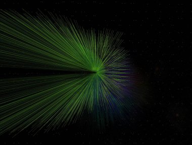 Hayali fraktal arkaplan resmi