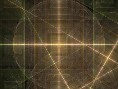 Hayali fraktal arkaplan resmi