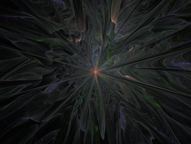 Hayali fraktal arkaplan resmi