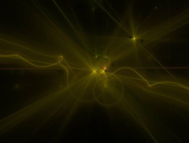 Hayali fraktal arkaplan resmi