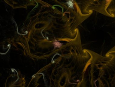 Hayali fraktal arkaplan resmi