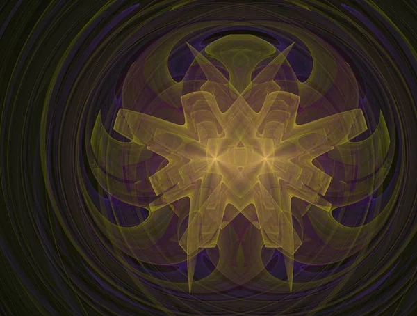 Imaginatory fractal abstracte achtergrond Afbeelding — Stockfoto