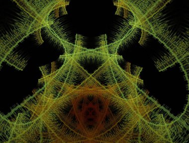 Hayali fraktal arkaplan resmi