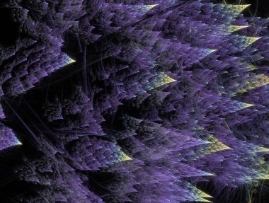 Hayali fraktal arkaplan resmi