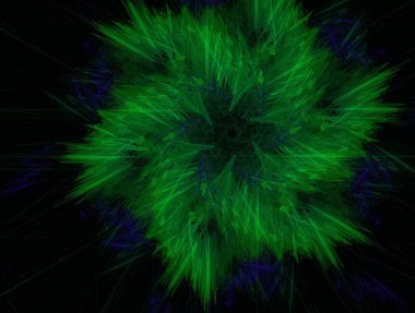 Hayali fraktal arkaplan resmi