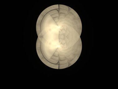 Hayali fraktal arkaplan resmi