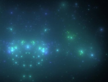 Hayali fraktal arkaplan resmi