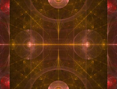 Hayali fraktal arkaplan resmi