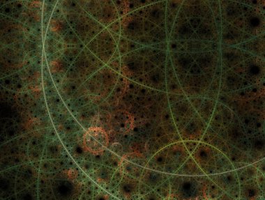 Hayali fraktal arkaplan resmi