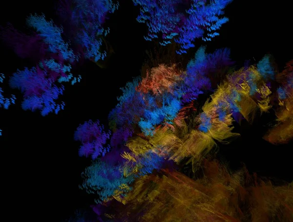 Imaginatory fractal abstracte achtergrond Afbeelding — Stockfoto