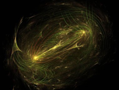 Hayali fraktal arkaplan resmi