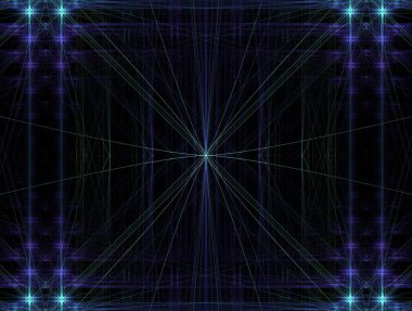 Hayali fraktal arkaplan resmi