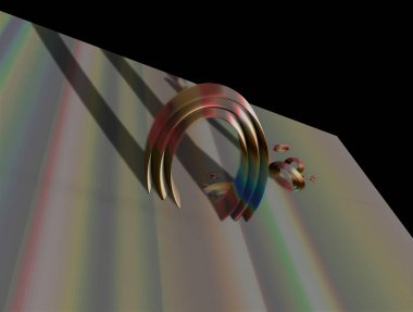 Hayali fraktal arkaplan resmi