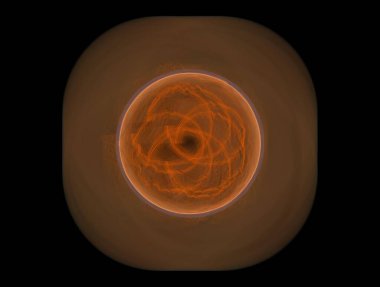 Hayali fraktal arkaplan resmi