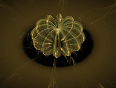 Hayali fraktal arkaplan resmi