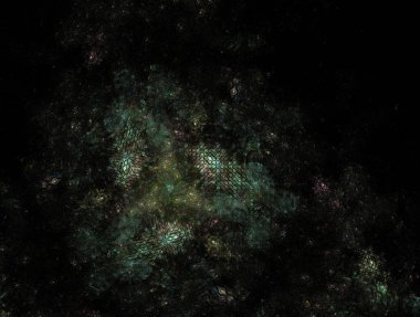 Hayali fraktal arkaplan resmi