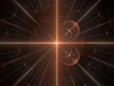 Hayali fraktal arkaplan resmi