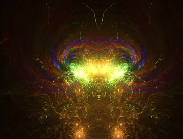 Hayali fraktal arkaplan resmi