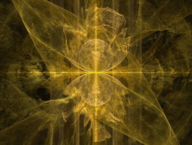 Hayali fraktal arkaplan resmi