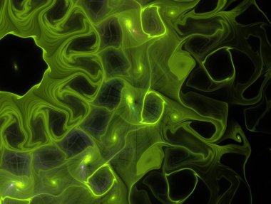 Hayali fraktal arkaplan resmi