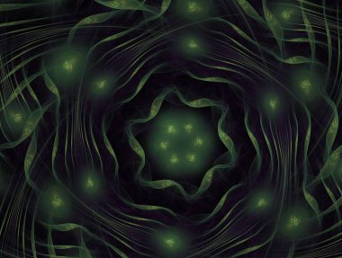 Hayali fraktal arkaplan resmi