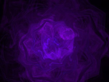 Hayali fraktal arkaplan resmi