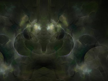 Hayali fraktal arkaplan resmi