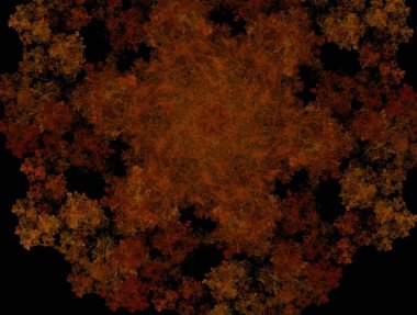 Hayali fraktal arkaplan resmi