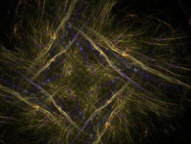 Hayali fraktal arkaplan resmi