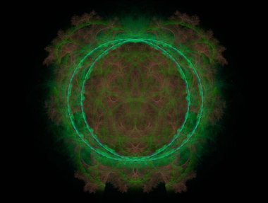 Hayali fraktal arkaplan resmi