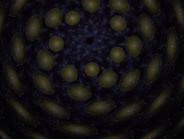 Hayali fraktal arkaplan resmi