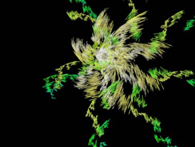 Hayali fraktal arkaplan resmi