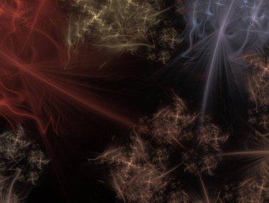 Hayali fraktal arkaplan resmi