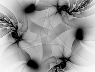 Hayali fraktal arkaplan resmi