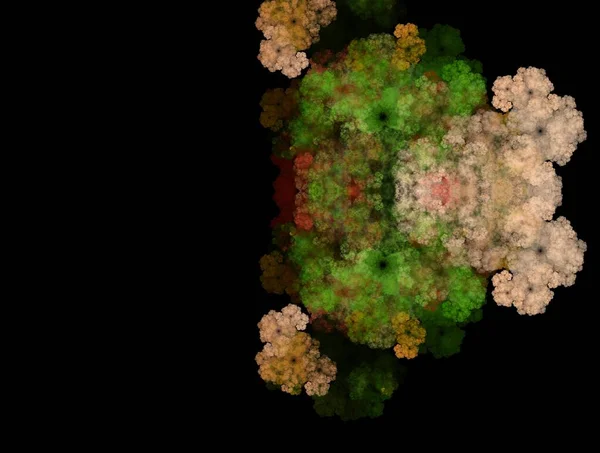 Hayali fraktal arkaplan resmi